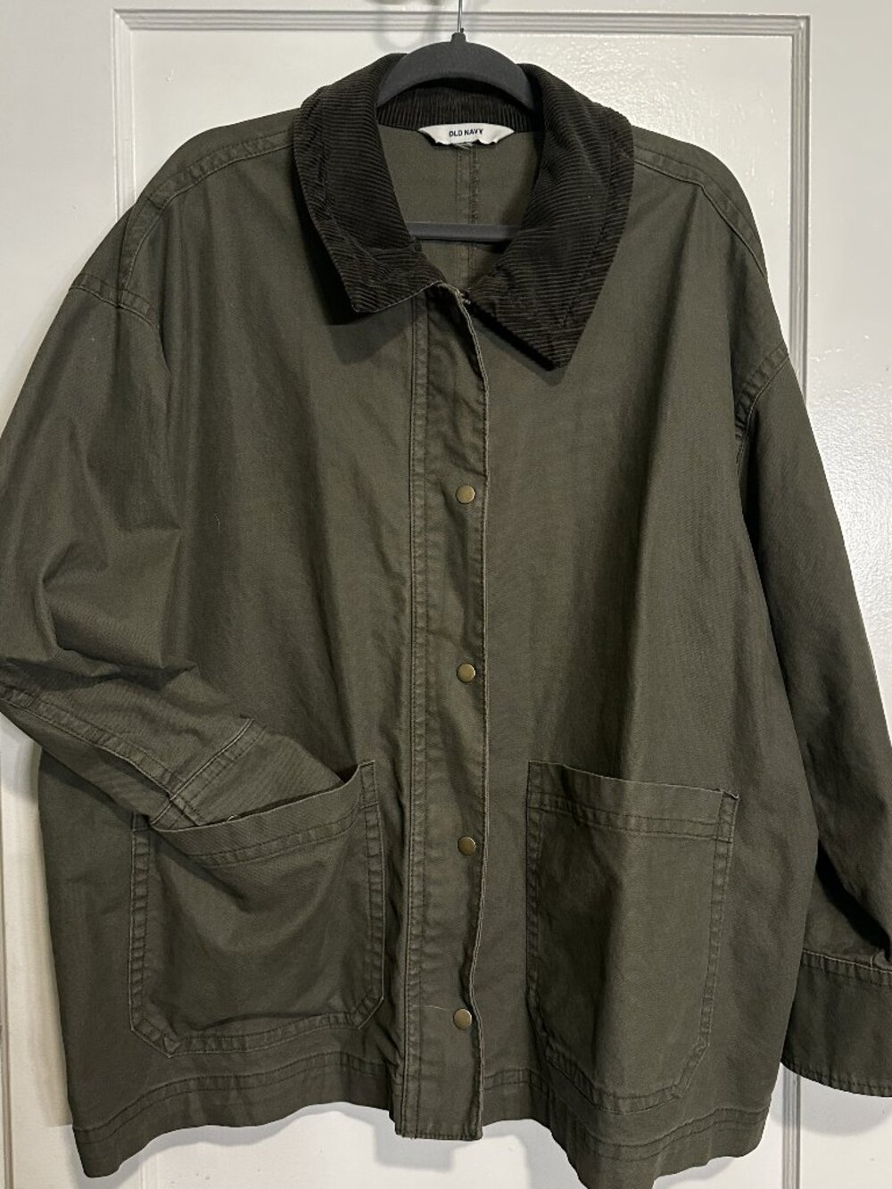 Old Navy Canvas Barn Jacket – Heritage Green, Sz 3x